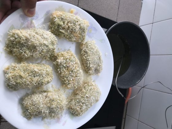 The Making of Smoked Salmon Croquettes
