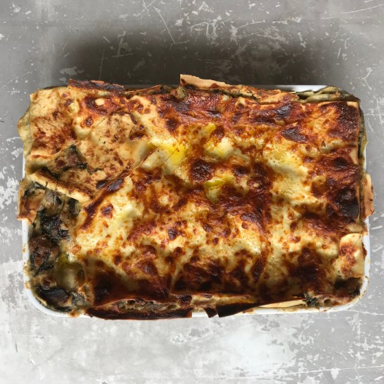 White Lasagna with chicken